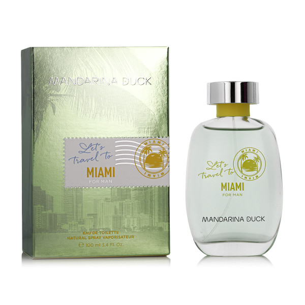 Mandarina Duck Let's Travel To Miami for Men Eau De Toilette 100 ml