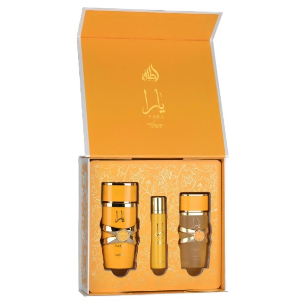 Lattafa Yara Tous EDP 100 ml + EDP 12 ml + Hair Mist 50 ml