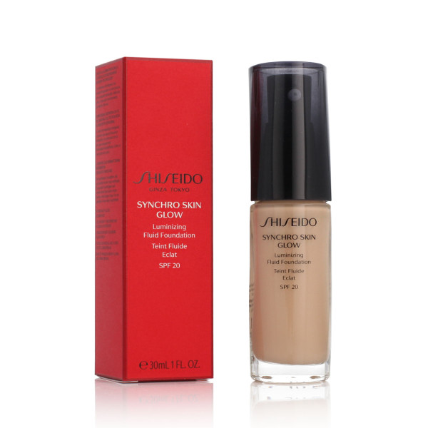 Shiseido Synchro Skin Glow Luminizing Fluid Foundation SPF 20 (Golden 3) 30 ml