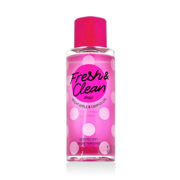 Victoria's Secret Pink Fresh & Clean Bright Apple X Campus Life Bodyspray 250 ml