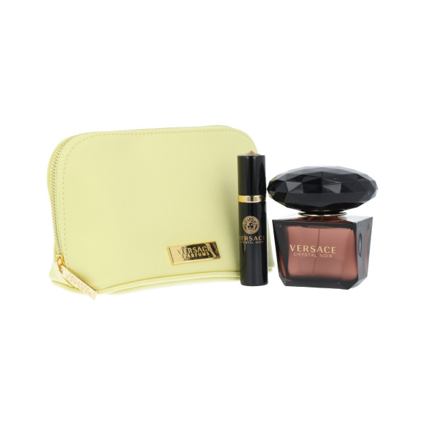 Versace Crystal Noir EDT 90 ml + EDT MINI 10 ml + Kosmetiktasche