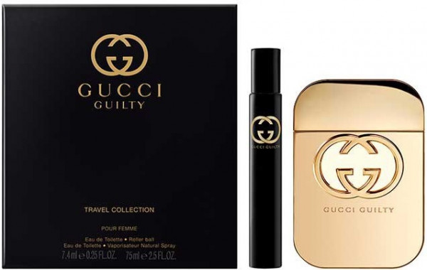 Gucci Guilty Pour Femme EDT 75 ml + EDT Roll-On 7.4 ml