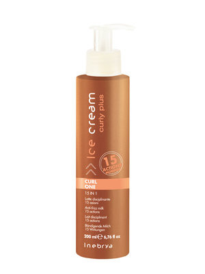 Inebrya Ice Cream Curly Plus 15 in 1 Curl Defining Milk 200 ml