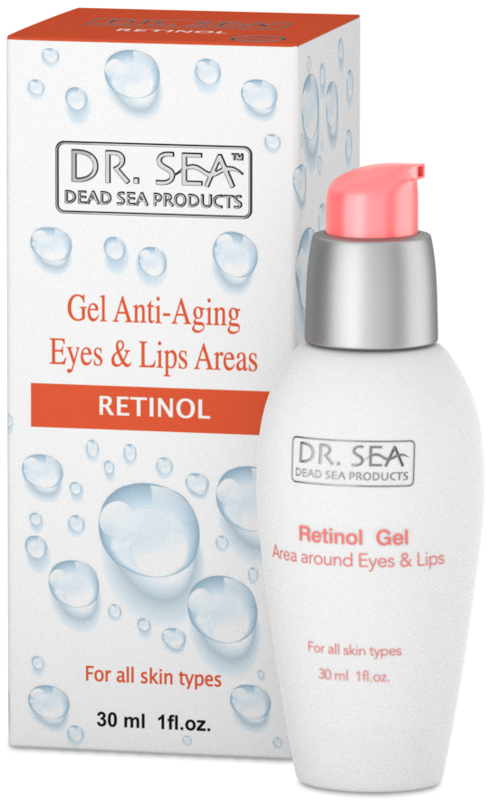 Dr. Sea Retinol Eyes & Lips Areas AntiAging Gel 30 ml Parfuem365