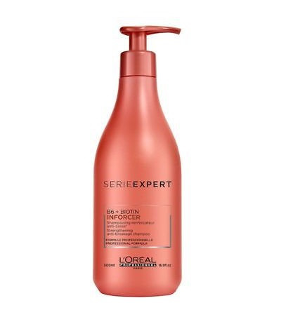 L'Oréal Professionnel Serie Inforcer Expert B6 + Biotin Professional Shampoo 500 ml