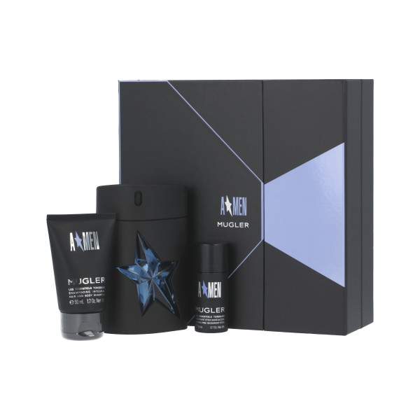 Mugler A*Men EDT Refillable 100 ml + DST 20 ml + SG 50 ml
