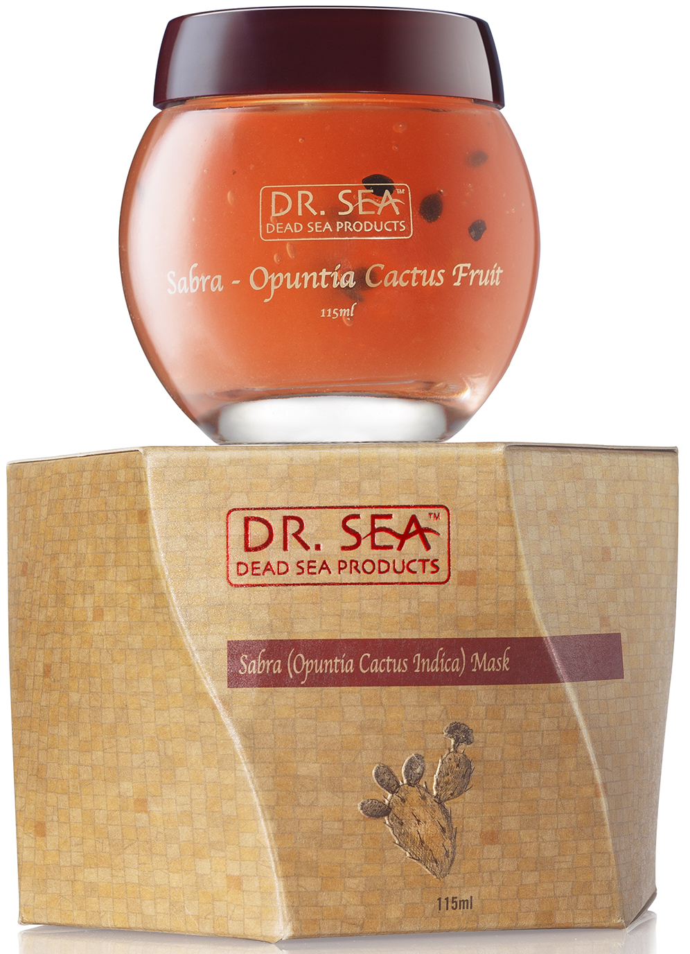 Dr. Sea Sabra Gesichtsmaske Mit Opuntia Cactus Extract – 115 Ml | Straffende Anti-Aging Maske