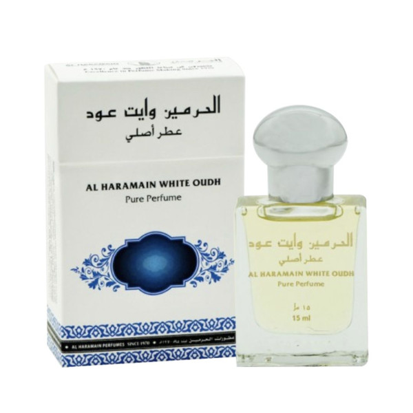 Al Haramain White Oudh Perfumed Oil 15 ml