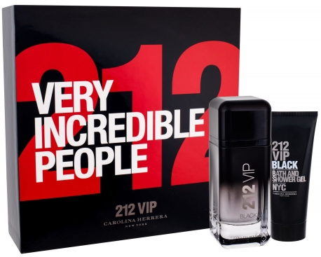 Carolina Herrera 212 VIP Black EDP 100 ml + SG 100 ml