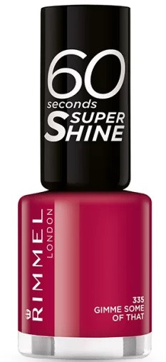 Rimmel London 60 Seconds Super Shine Nail Polish (335 Gimme Some Of That) 8 ml