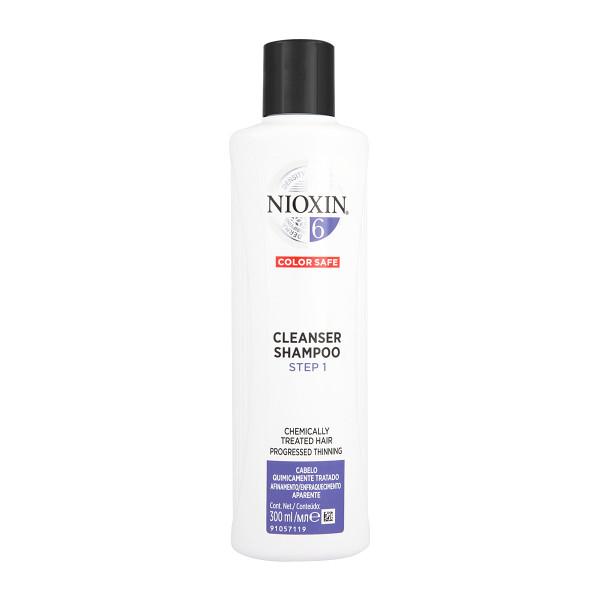 Nioxin System 6 Color Safe Cleanser Shampoo 300 ml