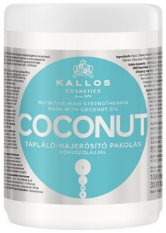 Kallos Cosmetics Coconut Hair Mask 1000 ml