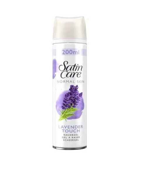 Gillette Satin Care Lavender Touch Rasiergel 200 ml