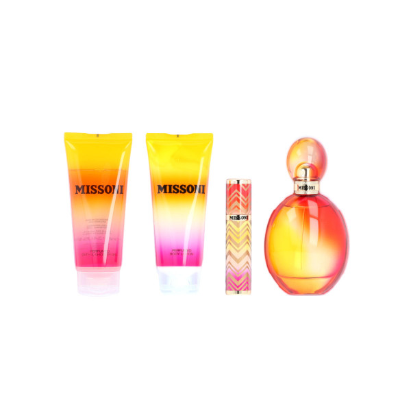 Missoni Missoni EDT 100 ml + EDT Refillable Miniature 10 ml + SG 100 ml + BL 100 ml