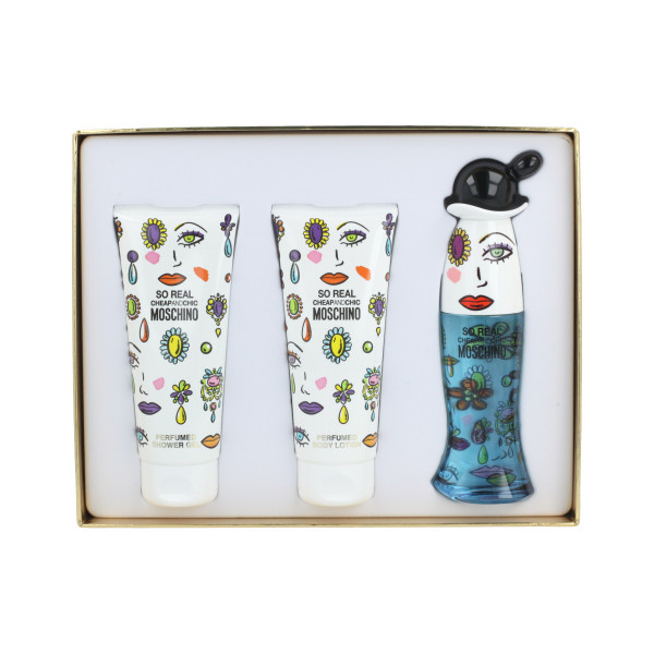 Moschino Cheap & Chic So Real EDT 50 ml + SG 100 ml + BL 100 ml