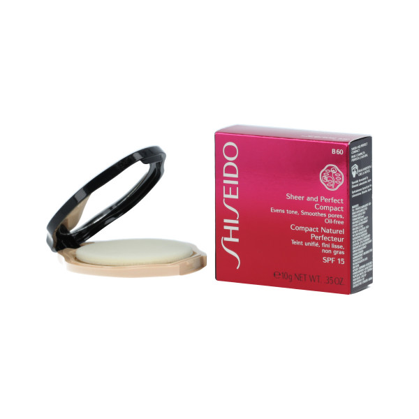 Shiseido Sheer and Perfect Compact SPF 15 (B 60 - Natural Deep Beige) 10 g