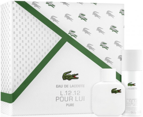 Lacoste Eau De Lacoste L.12.12 Blanc EDT 50 ml + Deodorant 150 ml
