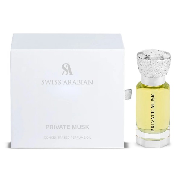 Swiss Arabian Private Musk Perfumed Oil 12 ml