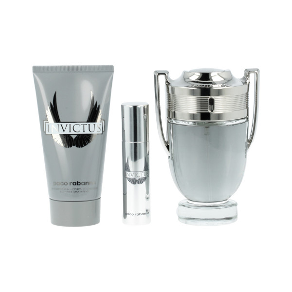 Paco Rabanne Invictus EDT 100 ml + EDT MINI 10 ml + SG 75 ml
