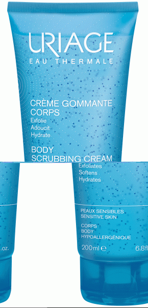 Uriage Eau Thermale Body Scrubbing Cream 200 ml