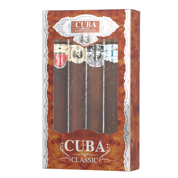 Cuba Cuba Set EDT Yellow 35 ml + EDT Blue 35 ml + EDT Red 35 ml + EDT Orange 35 ml