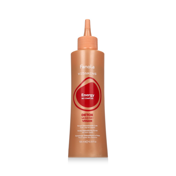 Fanola Vitamins Energy Be Complex Scalp Detoxifying Scrub 195 ml
