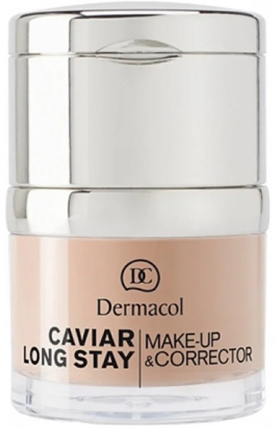 Dermacol Caviar Long Stay Make-Up & Corrector (03 Nude) 30 ml