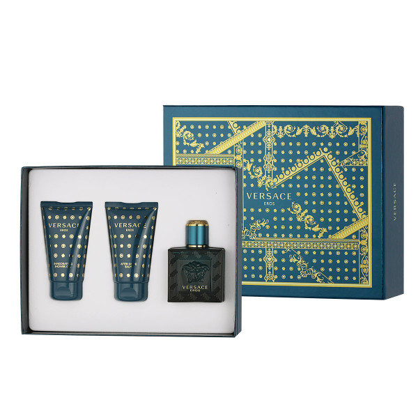Versace Eros EDT 50 ml + ASB 50 ml + SG 50 ml