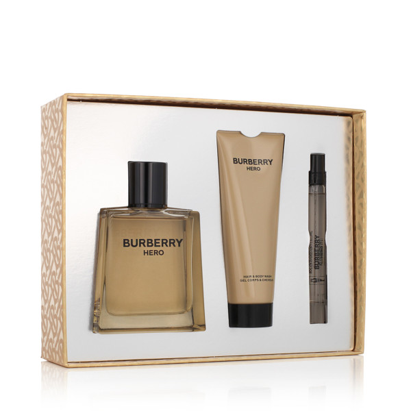 Burberry Hero EDT 100 ml + EDT MINI 10 ml + SG 75 ml