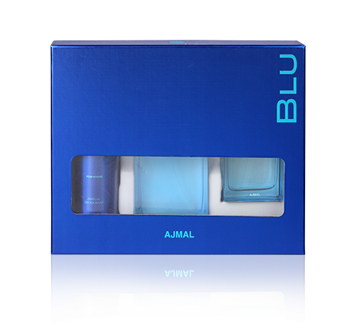 Ajmal Blu EDP 90 ml + Deodorant 200 ml + EDC 90 ml