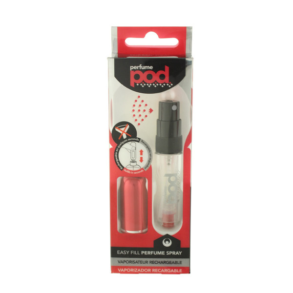 Perfume Pod Refillable Sprayer Red 5 ml