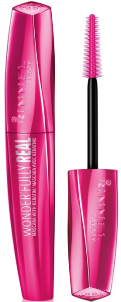 Rimmel London Wonder'Fully Real Mascara With Keratin (001 Black) 11 ml