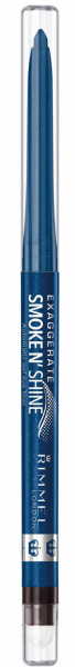 Rimmel London Exaggerate Smoke N Shine Gel Eyeliner (004 Blue Steel) 0,28 g