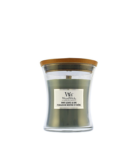 WoodWick Mint Leaves & Oak 275 g