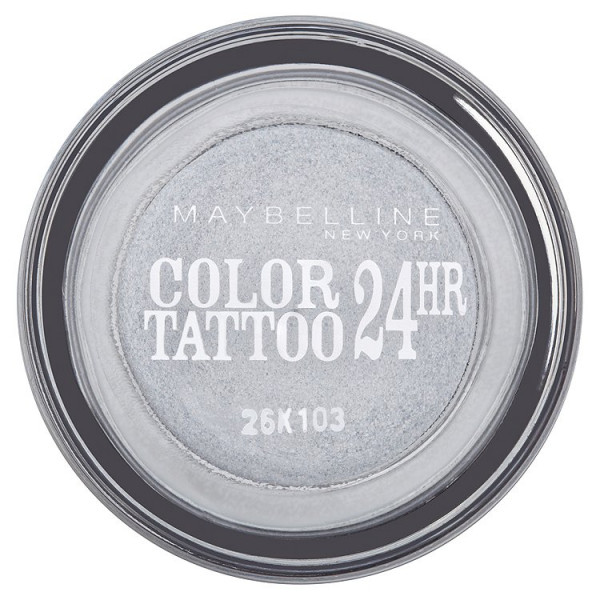 Maybelline Eyestudio Color Tattoo 24HR (50 Eternal Silver) 4 g