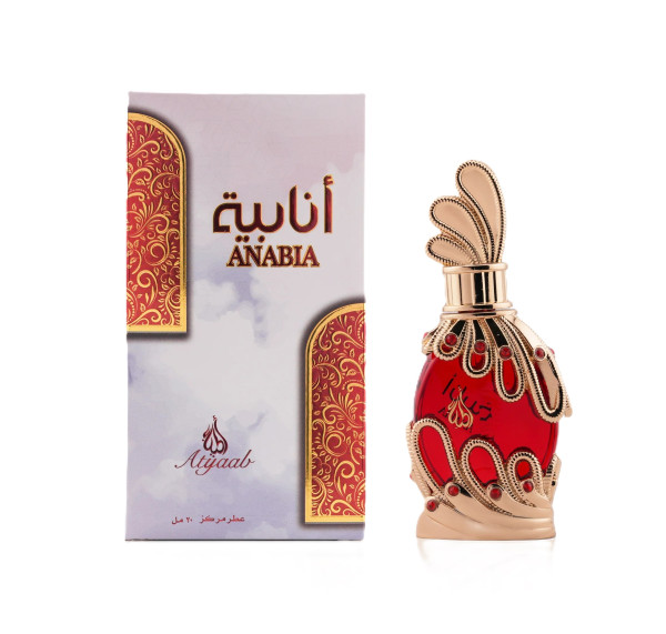 Atyaab Anabia Red Perfumed Oil 20 ml