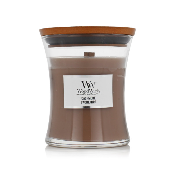WoodWick Medium Hourglass Candles Scented Candle Cashmere 275 g