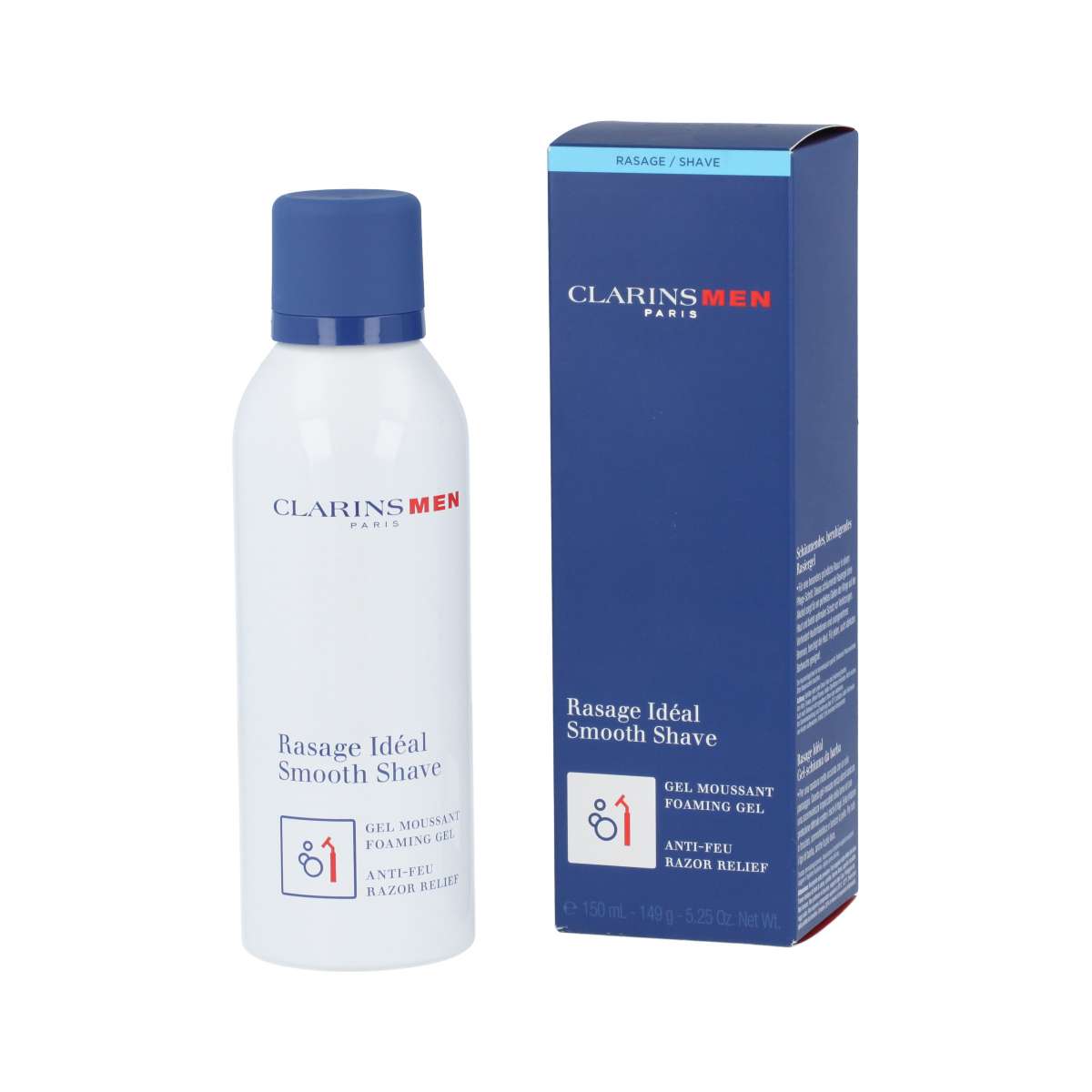 Clarins Men Smooth Shave Foaming Gel 150 ml Herrenpflege Pflege