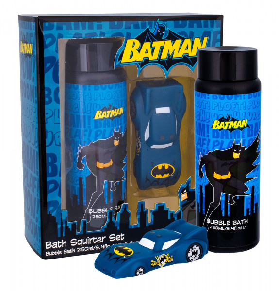 DC Comics Batman Bath Foam 250 ml + Batmobile Squirter