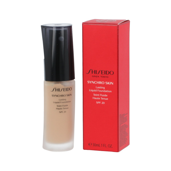 Shiseido Synchro Skin Lasting Liquid Foundation SPF 20 (Neutral 4) 30 ml