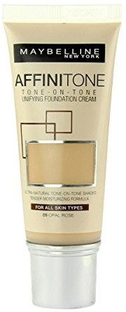 Maybelline Affinitone Unifying Foundation Cream (09 Opal Rose) 30 ml