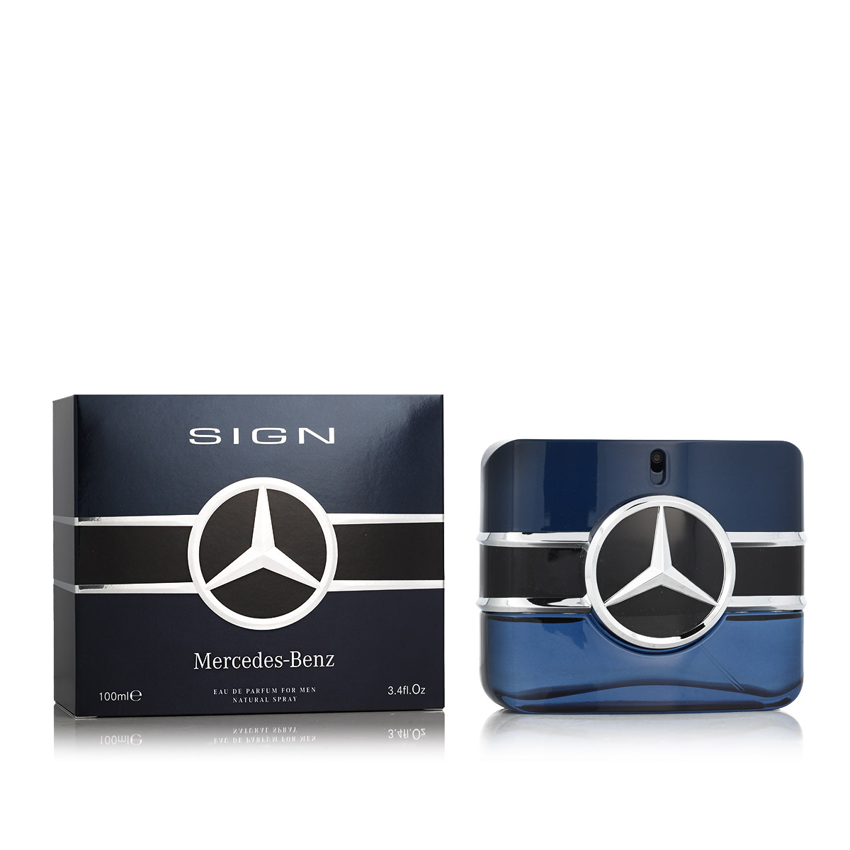 Eau De Parfum Intense Mercedes Sign + Gel Douche - Coffret Cadeau Neuf - Fabriqué En France
