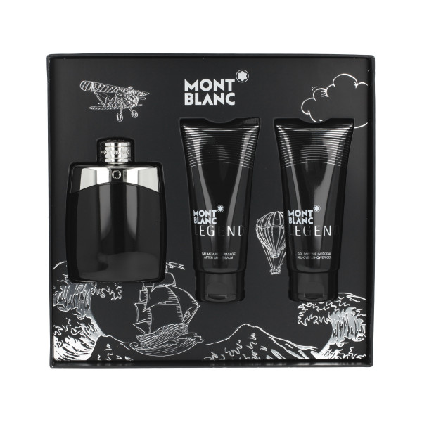 Mont Blanc Legend for Men EDT 100 ml + ASB 100 ml + SG 100 ml