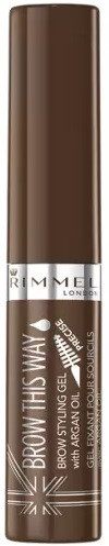 Rimmel London Brow This Way Gel With Argan Oil (002 Medium Brown) 5 ml