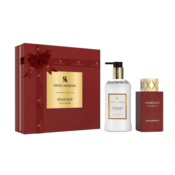 Swiss Arabian Shaghaf Oud Ahmar EDP 75 ml + BL 300 ml