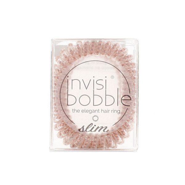 Invisibobble Slim Hair-Band Of Bronze and Beads 3 Stück