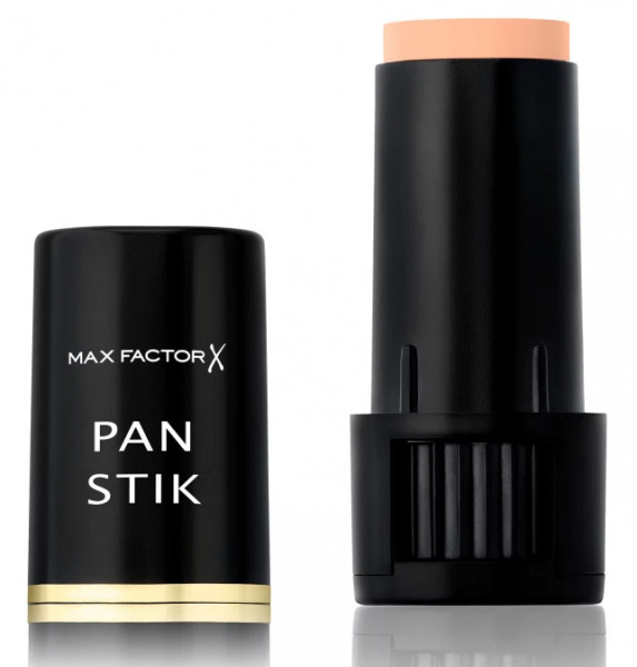 Max Factor Pan Stick Rich Creamy Foundation Make-Up (12 True Beige - Normal/Dry Skin) 9 g