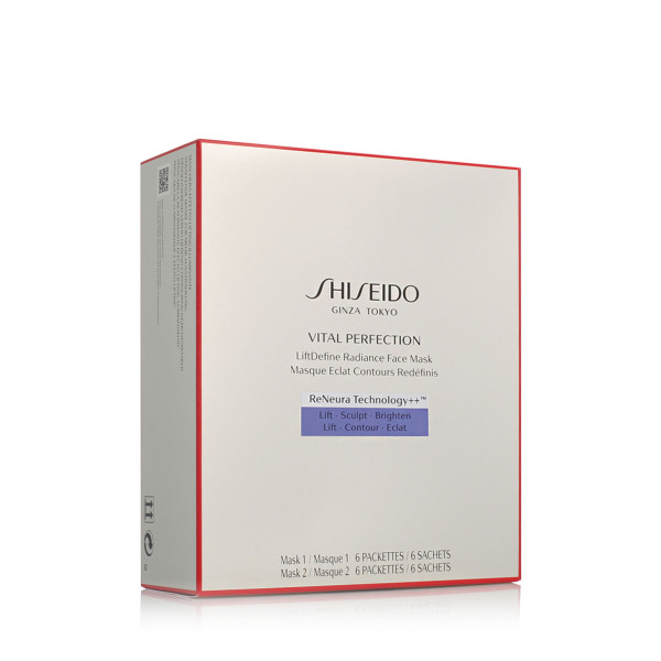 Shiseido Vital Perfection Liftdefine Radiance Face Mask 6 x 2 Stück