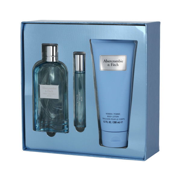 Abercrombie & Fitch First Instinct Blue Woman EDP 100 ml + EDP 15 ml + BL 200 ml