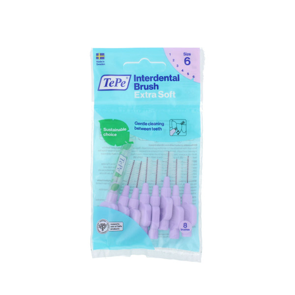 TePe Extra Soft Interdentalbürste 6 1,1 mm 8 Stück
